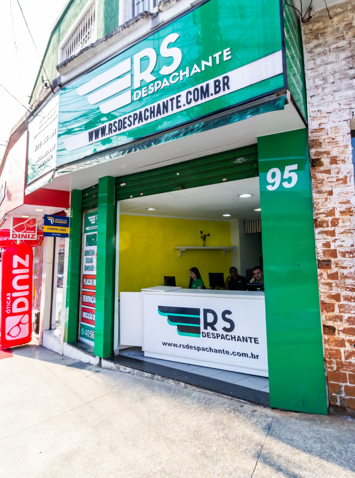 Fachada do RS Despachante