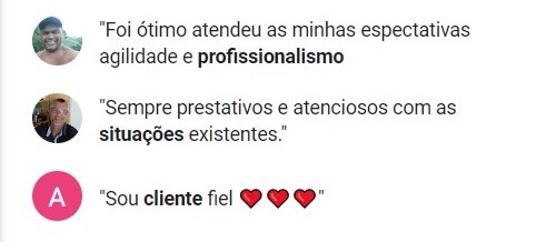 Avaliações do RS Despachante no Google